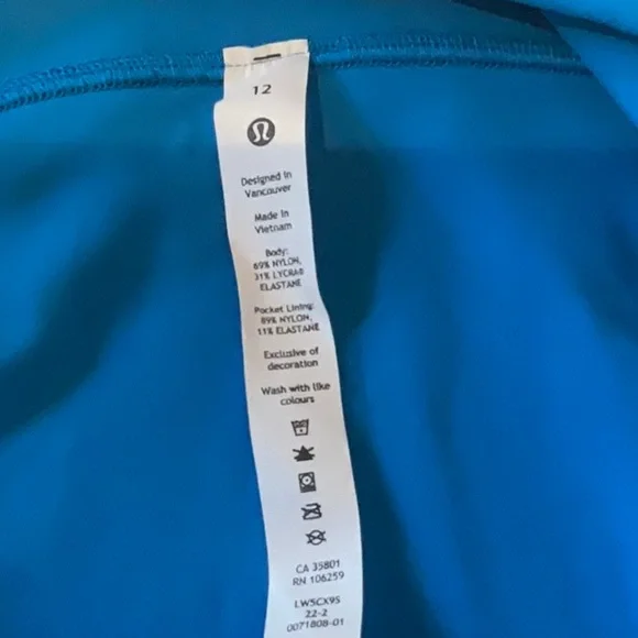 💙NEW LULULEMON SWIFT SPEED HR TIGHT 28” - Picture 9 of 9